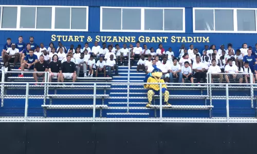 Delaware Men's Soccer Participates in “City on the Pitch” Play Day at Grant Stadium