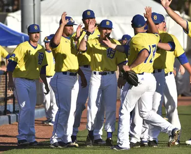Strong Pitching, Ake Homer Help Hens Down Top Seed Northeastern 5-3 in CAA Tourney