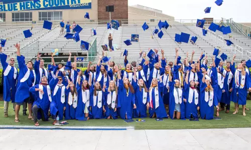 Blue Hen Student-Athletes Honored as Part of UD's 168th Commencement Ceremony