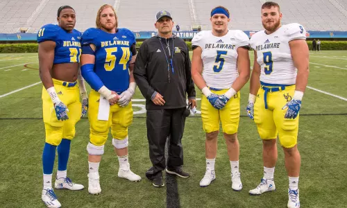 University of Delaware Football Closes Out Successful Spring with Annual Blue-White Game