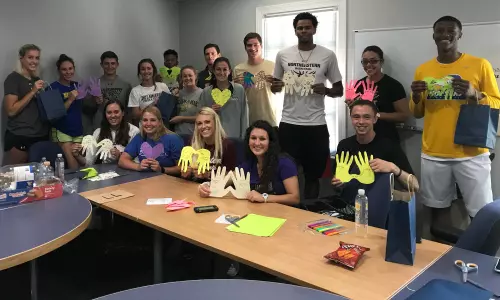 Sarah Hall, Tory Engel Represent Delaware at CAA SAAC Leadership Summit