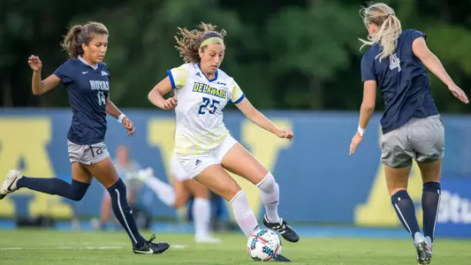 Blue Hens Battle Tough, but Second-Half Strike Powers No. 11 Georgetown Past Delaware