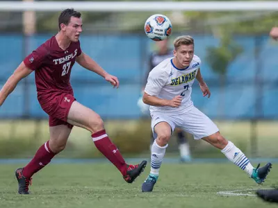 Delaware Battles Temple to Physical 1-1 Draw