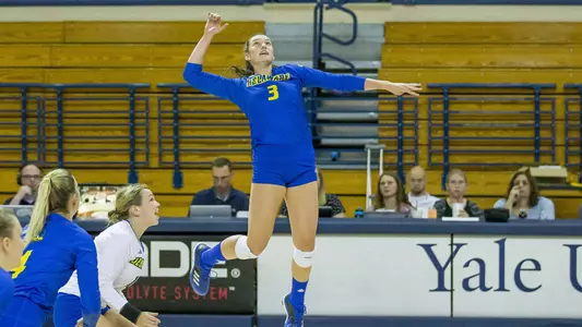 Blue Hens Drop Five-Set Marathon Heartbreaker at Elon
