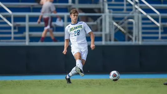 Free-Kick Goal Sends Blue Hens to First CAA Win of the Season