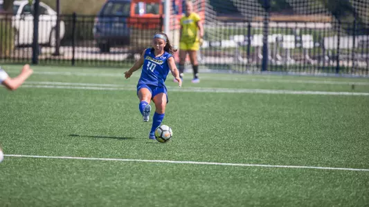 Delaware Downs Towson for First CAA Win