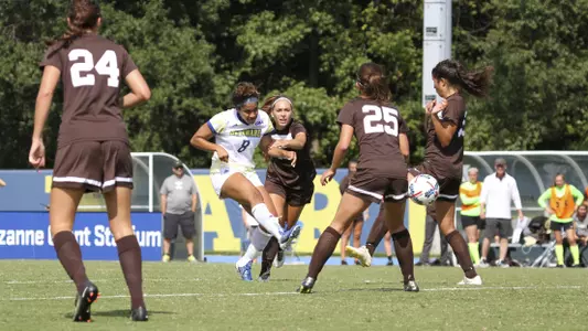 Schuck, Dixon Lead Blue Hens to Second Consecutive Victory