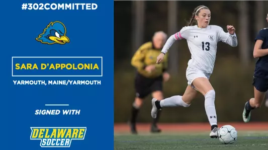 Barroqueiro, Delaware Women's Soccer Announce Mid-Year Addition of Sara D'Appolonia