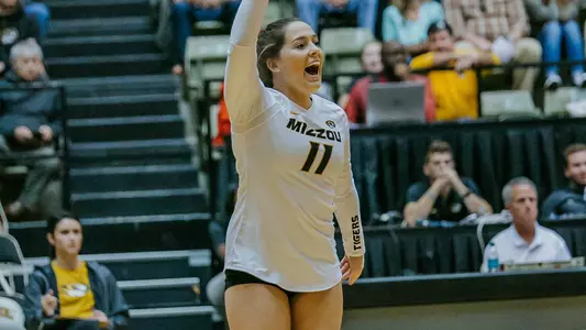 Delaware Volleyball Adds Missouri Transfer Andie Hanus To Program