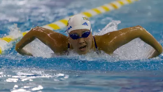 Feyrer Sweeps Fly Events, but Delaware Drops Duel Meet to Drexel