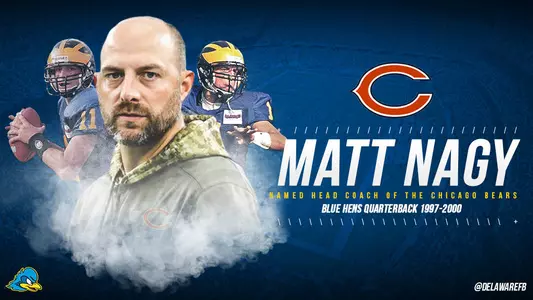 Chicago Bears Name Former Blue Hen All-American Matt Nagy Head Coach