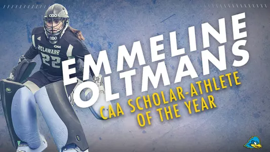 Oltmans named CAA Female Scholar-Athlete of the Year