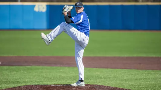 Pitching, Timely Hitting Pushes Blue Hens to Doubleheader Sweep