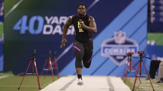 Nichols Has Solid Showing at NFL Combine