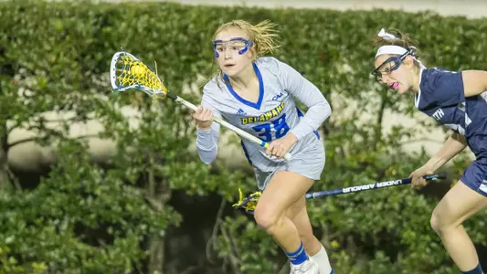 DeRuggiero Breaks 34-Year-Old Assists Record; Blue Hens Top Canisius, 16-9