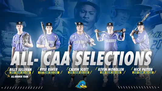 Sullivan IV Earns Co-Rookie of the Year, Six Blue Hens Earn All-CAA Postseason Honors
