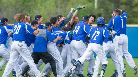Epic Rally Pushes Blue Hens to Eighth Consecutive CAA Home Series Victory, Improves CAA Position