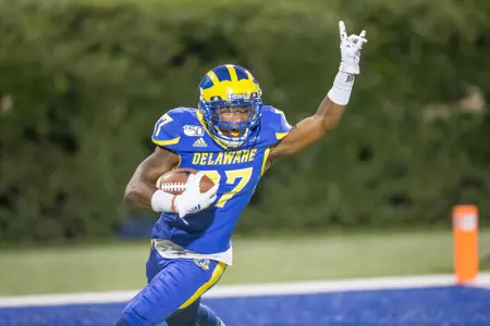 Brian Dennis touchdown celebration