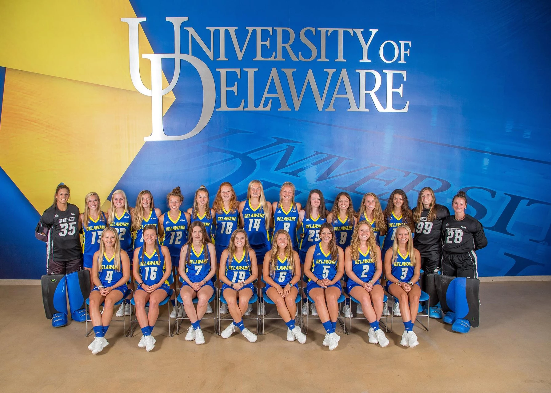 2019 Delaware Field Hockey Team Photo