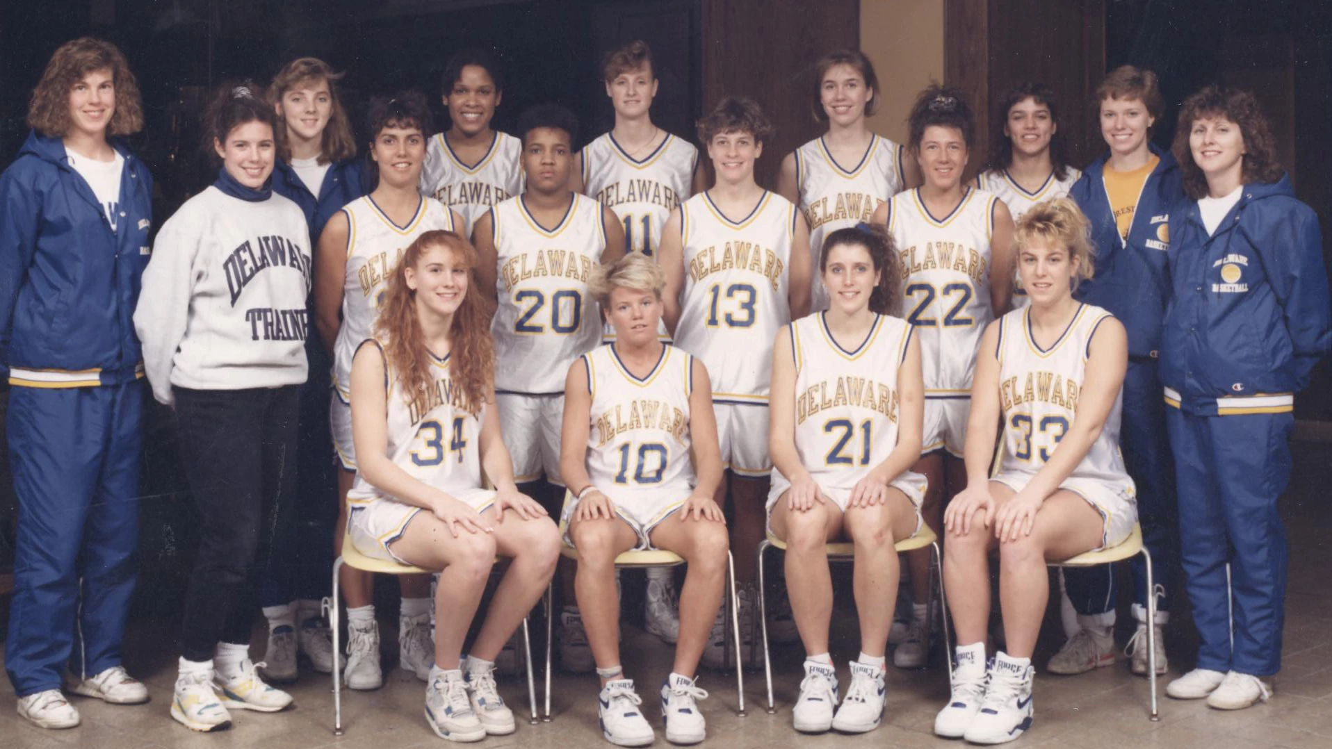 1990-91 WBB Team Photo