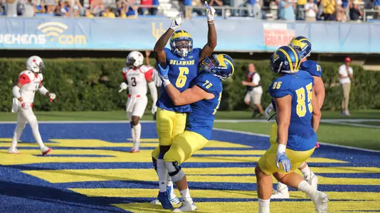 Jamie Jarmon Richmond TD Celebration