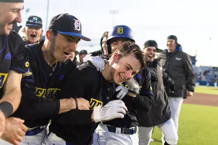 Team celebrates