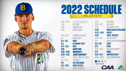 2022 baseball schedule graphic