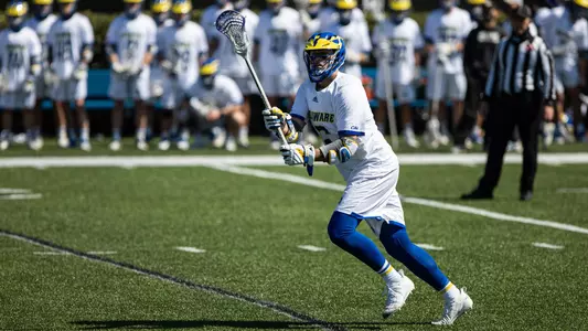 Charlie Kitchen looks to receive a pass in the game against Towson