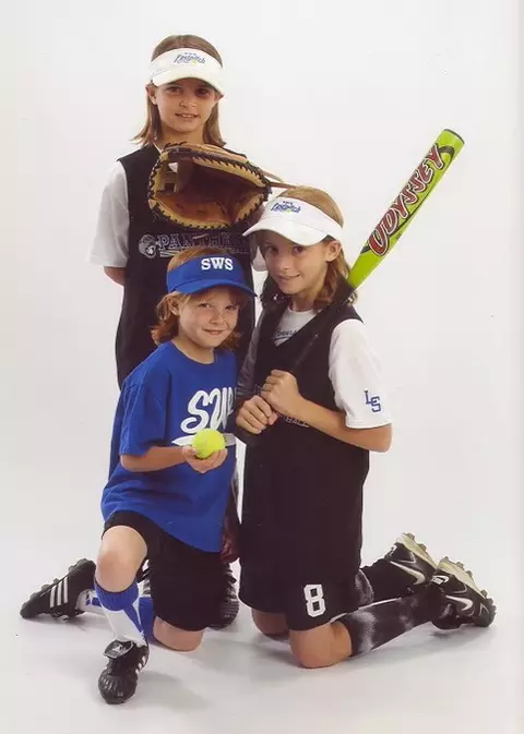 Hanna and Julz Garber young