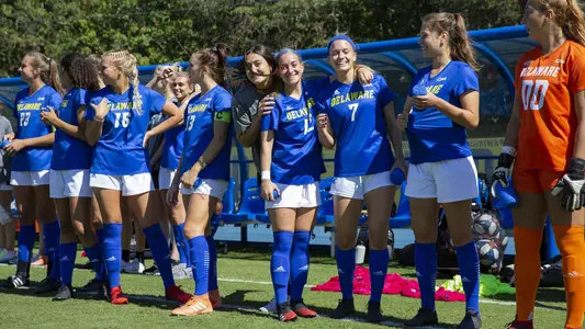 Women's Soccer vs. Northeastern 2021 Sideline