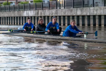 Varsity Four Rowing Practice 2022