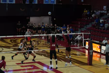 Volleyball Season Opener at Temple