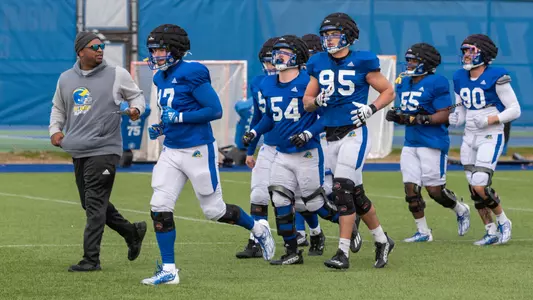 Defensive line - spring practice