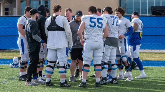 Offensive Line - Spring Practice
