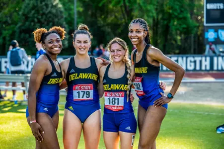 Taylor Johnson/Marie-Frederique Poulin/Carly Schmidt/Halima Scott at Raleigh Relays