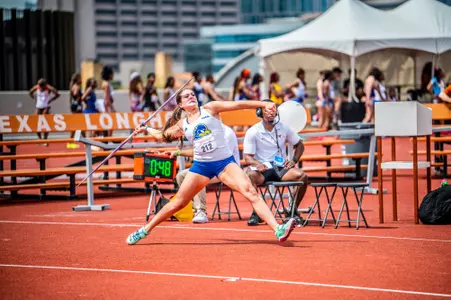 Megan Albamonti at Texas Relays
