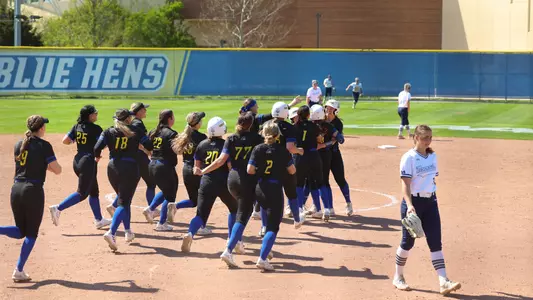 Softball walk off celebration