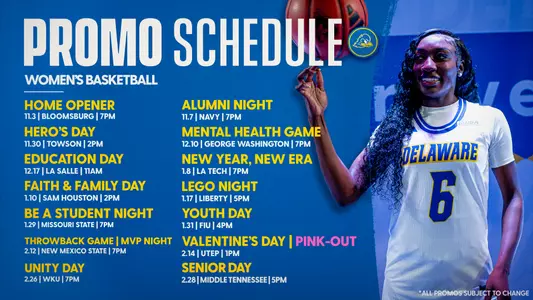 WBB Promo Schedule