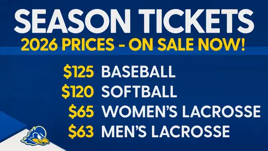 2026 Spring Sports Season Tickets