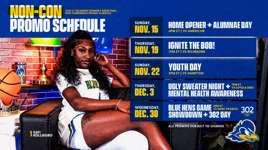 2026-27 WBB Non-Con Promo Schedule