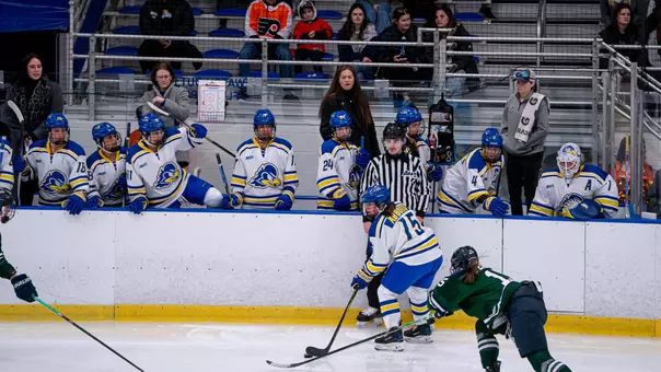 Ice Hockey Bench vs. Mercyhurst