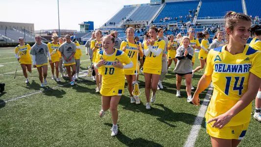 Win Celebration vs. Mount St. Mary's