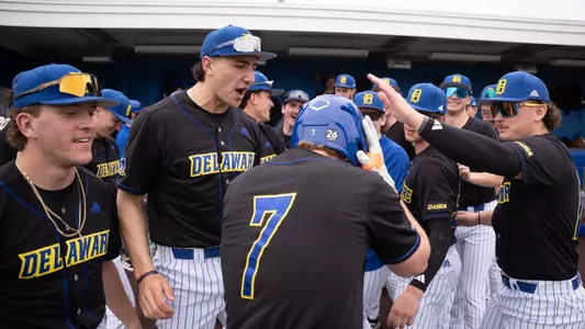 Baseball celebration photo