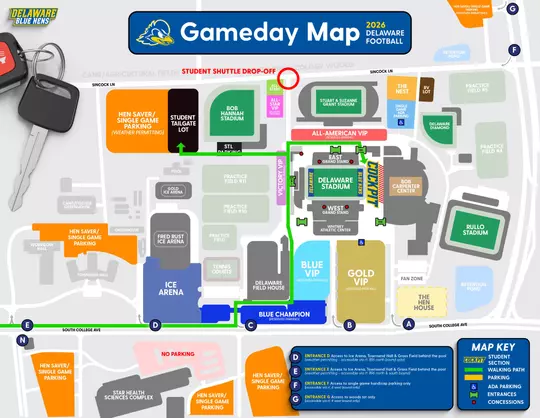 2026 Cockpit Parking Map