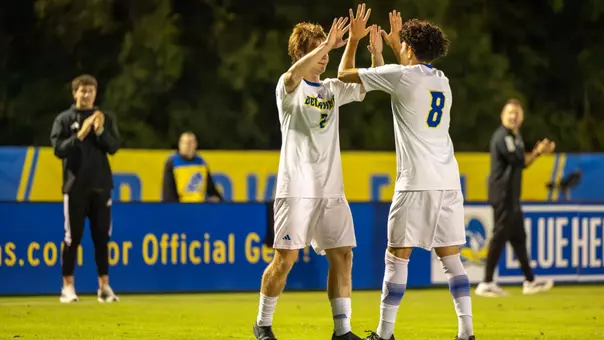 MSOC Monath and Argueta high five