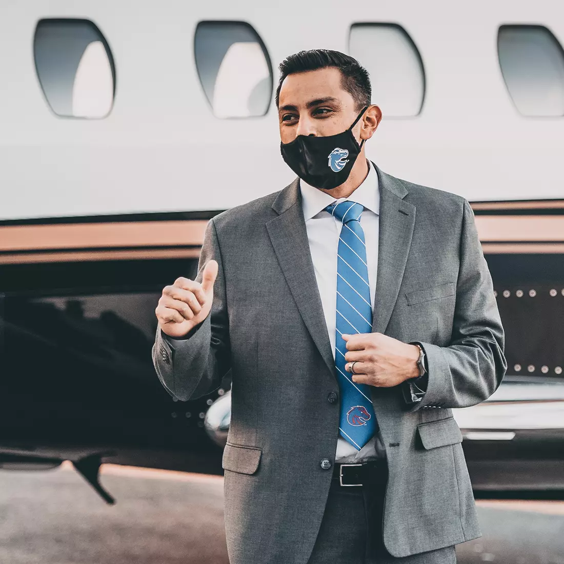Boise State Football, arrival of Head Coach Andy Avalos, John Kelly photo.