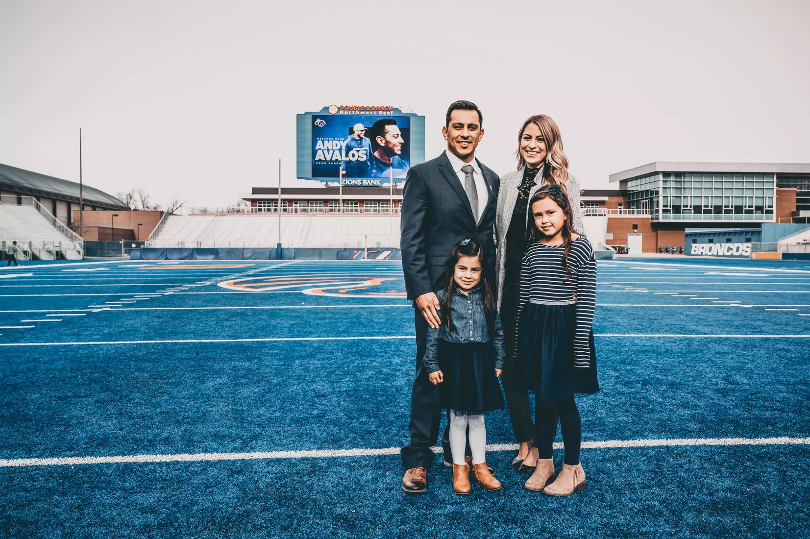 Boise State Football, Welcome press conference for Head Coach Andy Avalos, John Kelly photo.