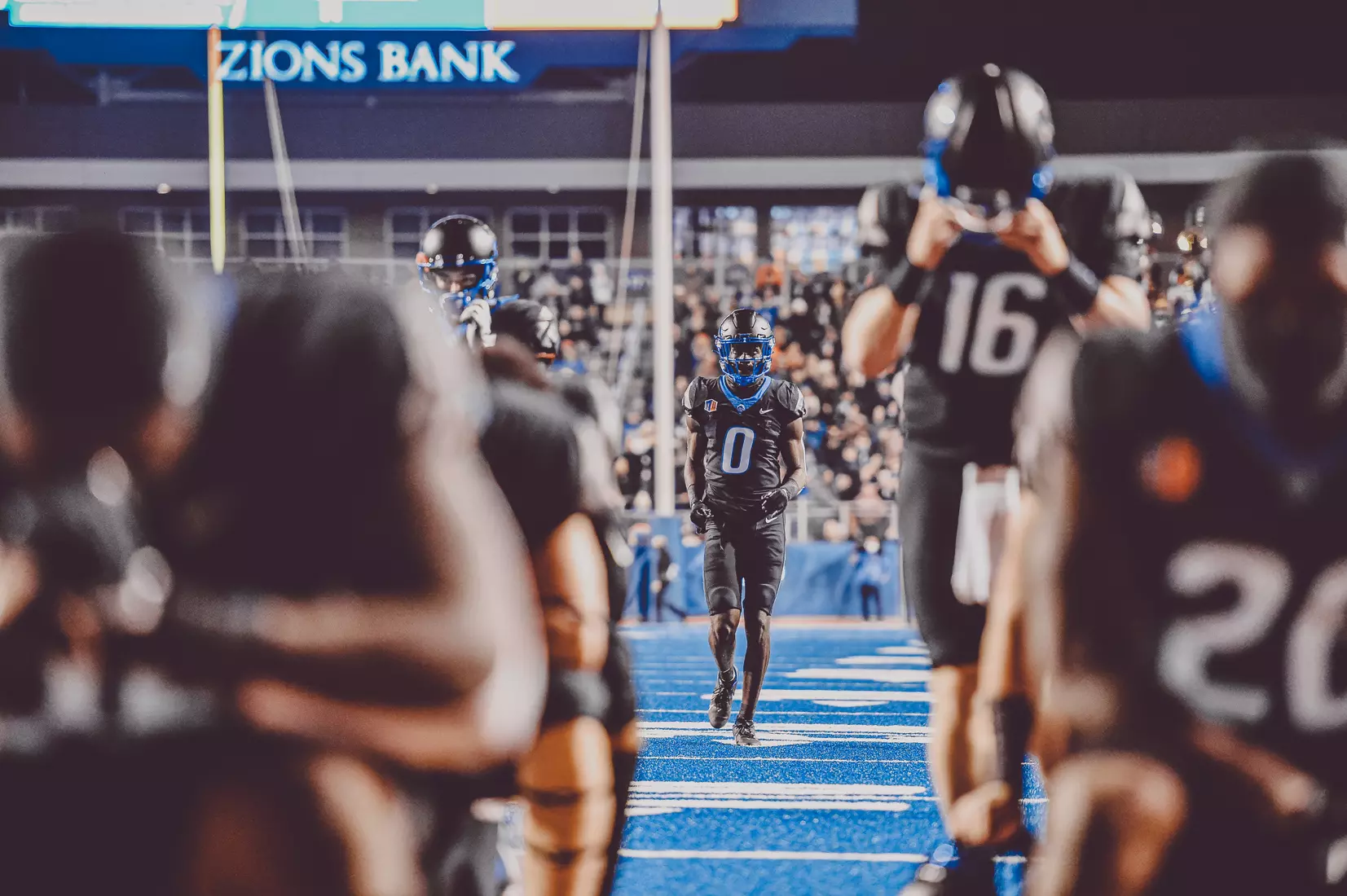 Boise State Football vs Wyoming, Patrick Sweeney photo.