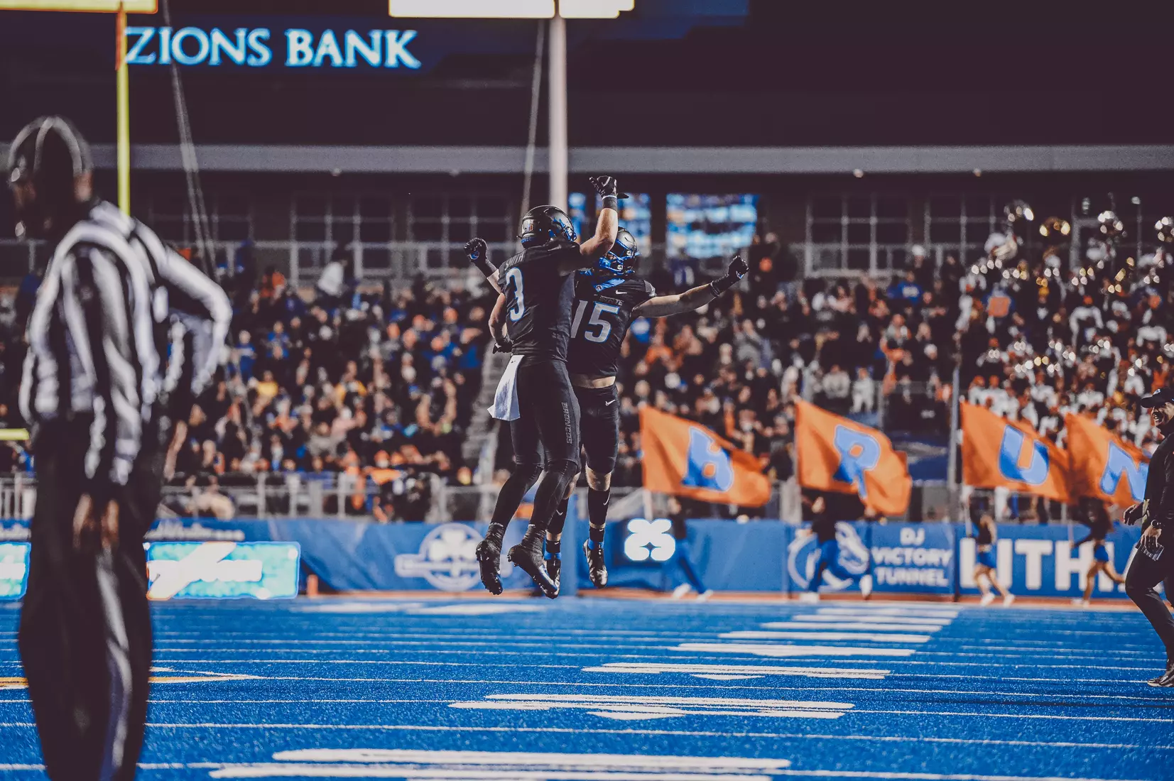 Boise State Football vs Wyoming, Patrick Sweeney photo.
