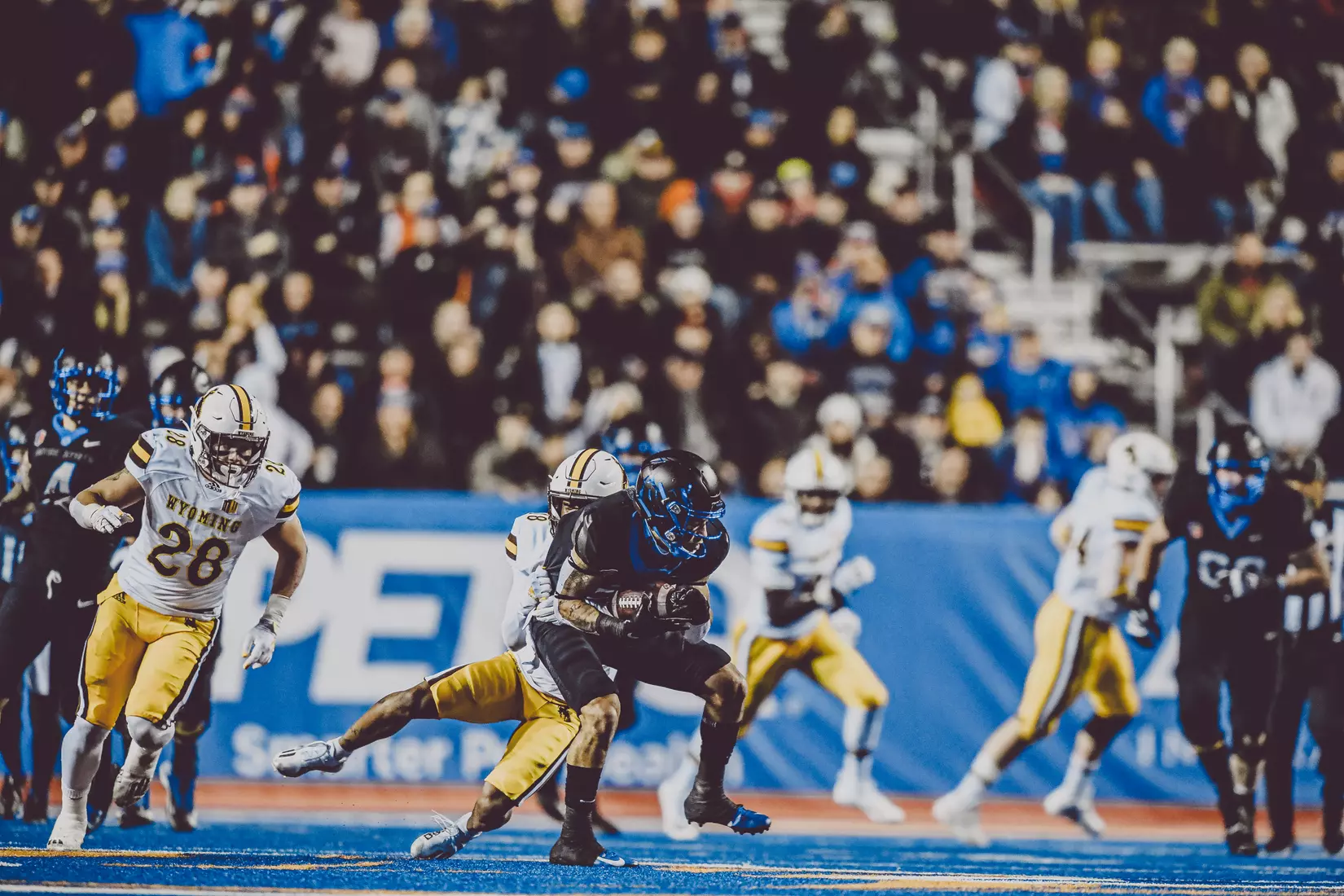 Boise State Football vs Wyoming,Patrick Sweeney photo.